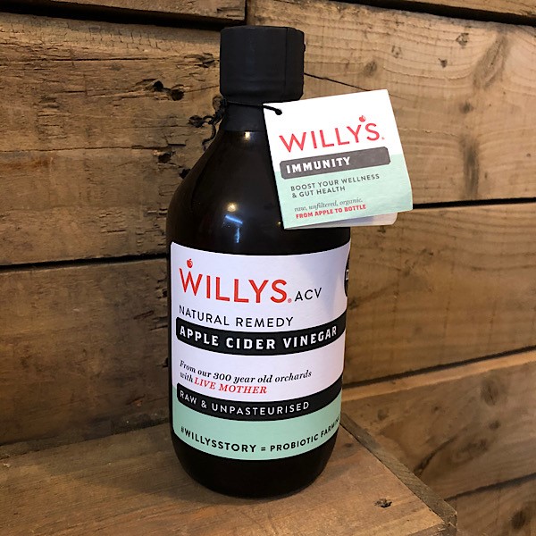 Willy's Apple Cider Vinegar With Live Mother 500ml The Brand Family